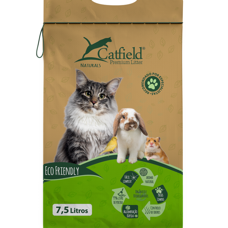 Catfield Naturals Lecho vegetal para gatos, , large image number null